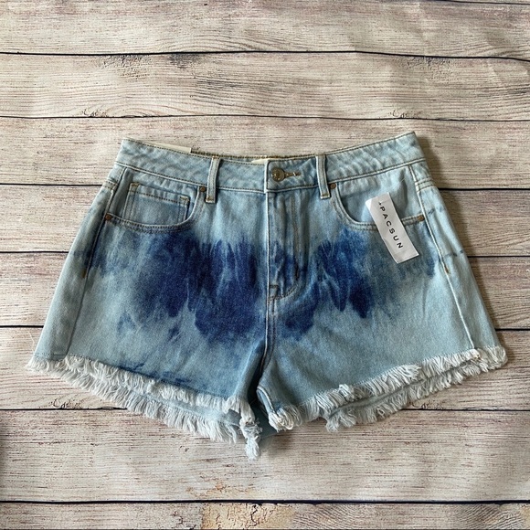PacSun High Rise Tie Dye Festival Shorts Size 26 - Picture 2 of 7